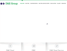 Tablet Screenshot of degroup.co.za